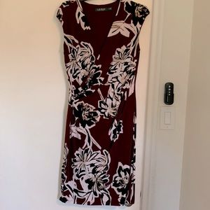 Lauren by Ralph Lauren sleeveless wrap dress size 8